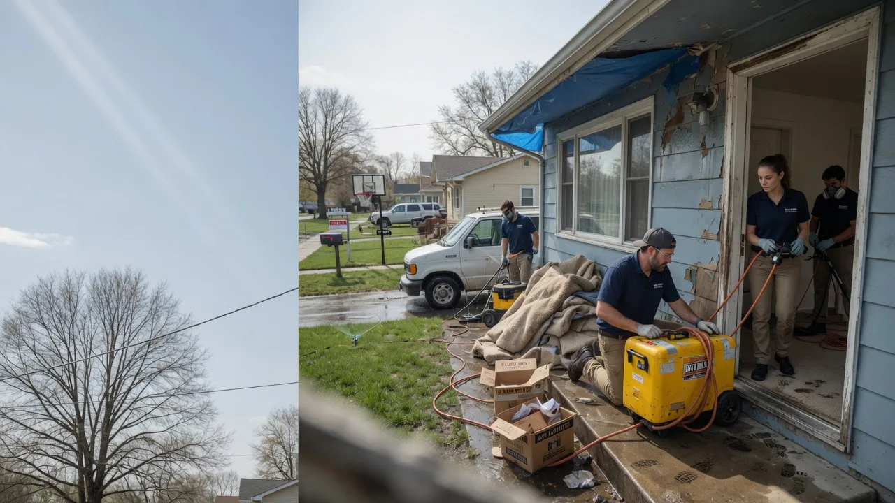 Basement Flood Cleanup in Colome, SD near me